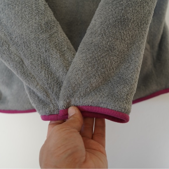 PATAGONIA Women's Re-Tool Hoodie Pullover Fleece Jacket Snap-T Gray Size XS - Picture 3 of 6